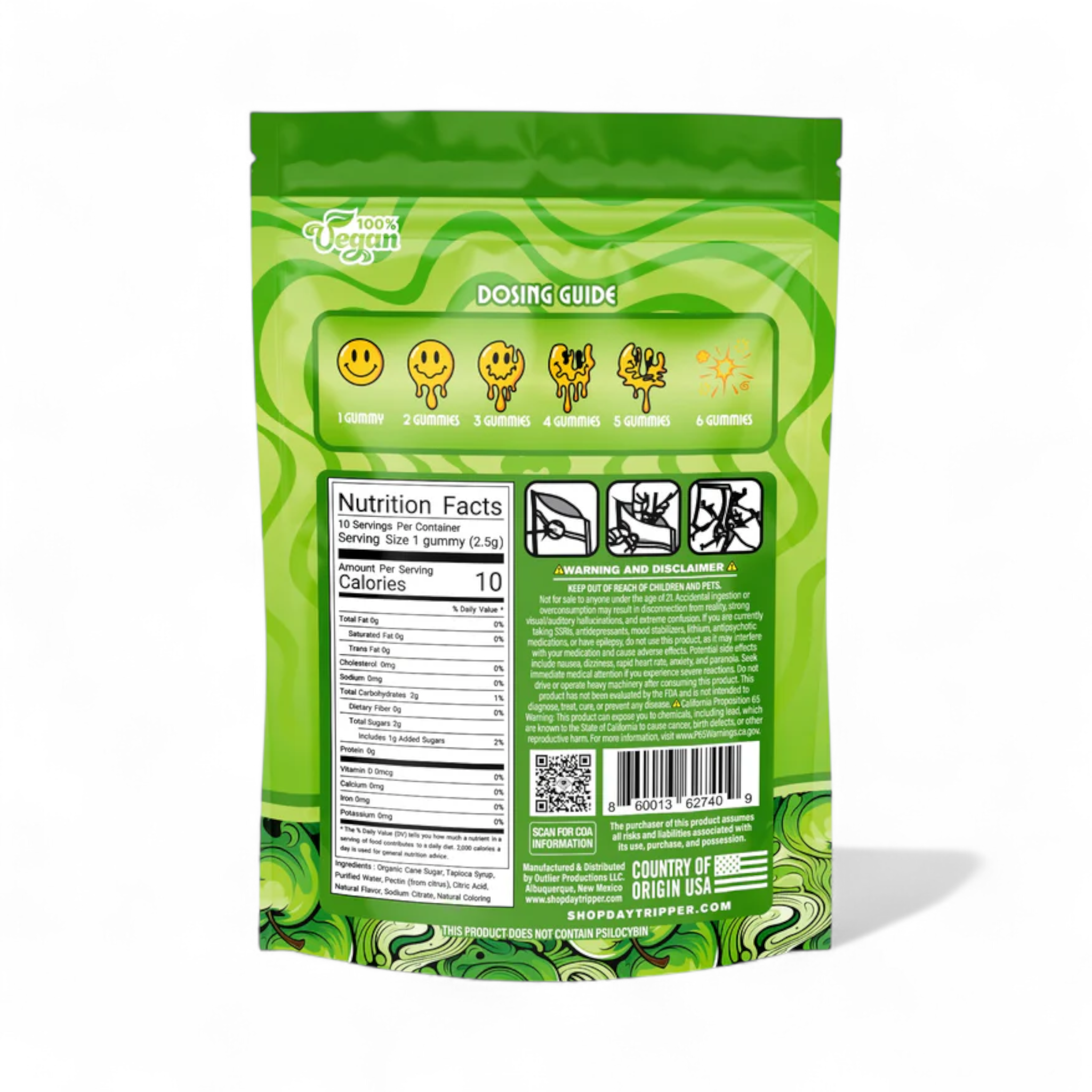 DayTripper Mushroom Gummies 10pcs