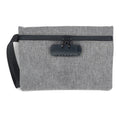 Small Gray Cloth Combination Lock Pouch – 9.5" x 6.5"