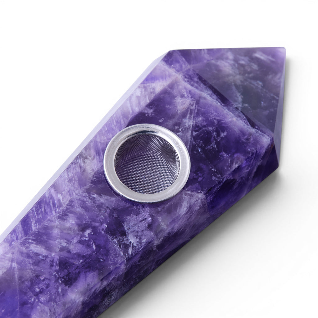 Astral Project Gemstone Jewel Hand Pipe