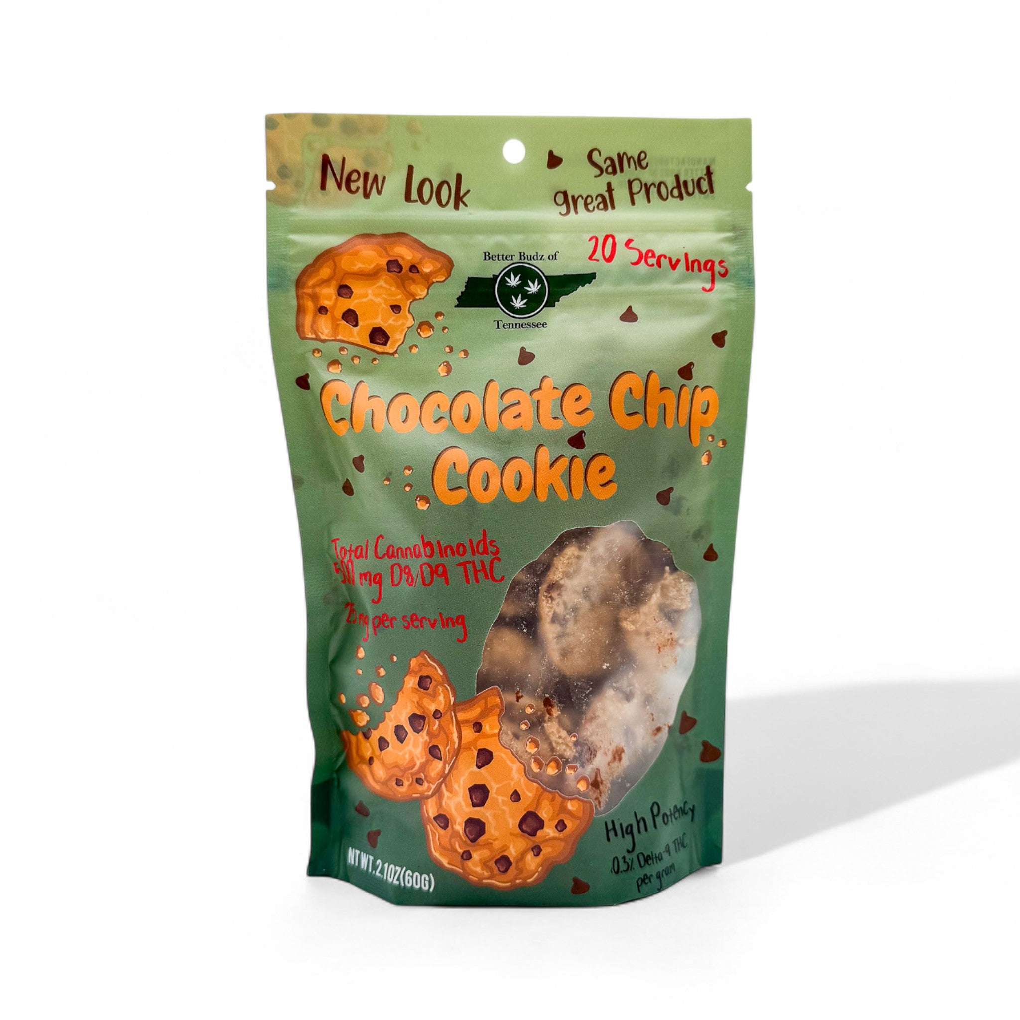 Better Budz Chocolate Chip Cookie Bites (Δ8 + Δ9)