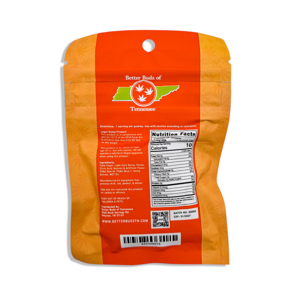 Better Budz 4-Pack Live Resin Delta-9 THC Gummies