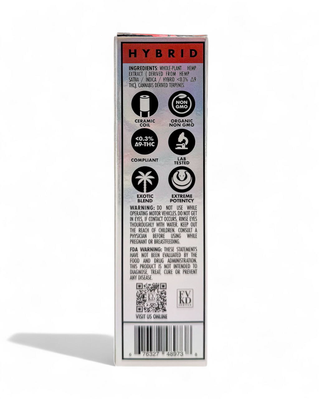 FVKD Exotics 3.5 gram Disposable Vapes