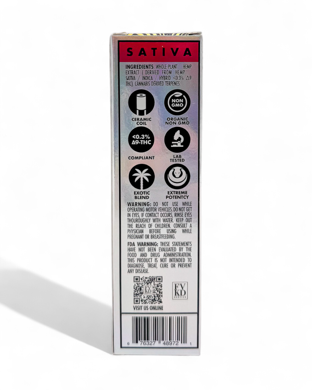 FVKD Exotics 3.5 gram Disposable Vapes