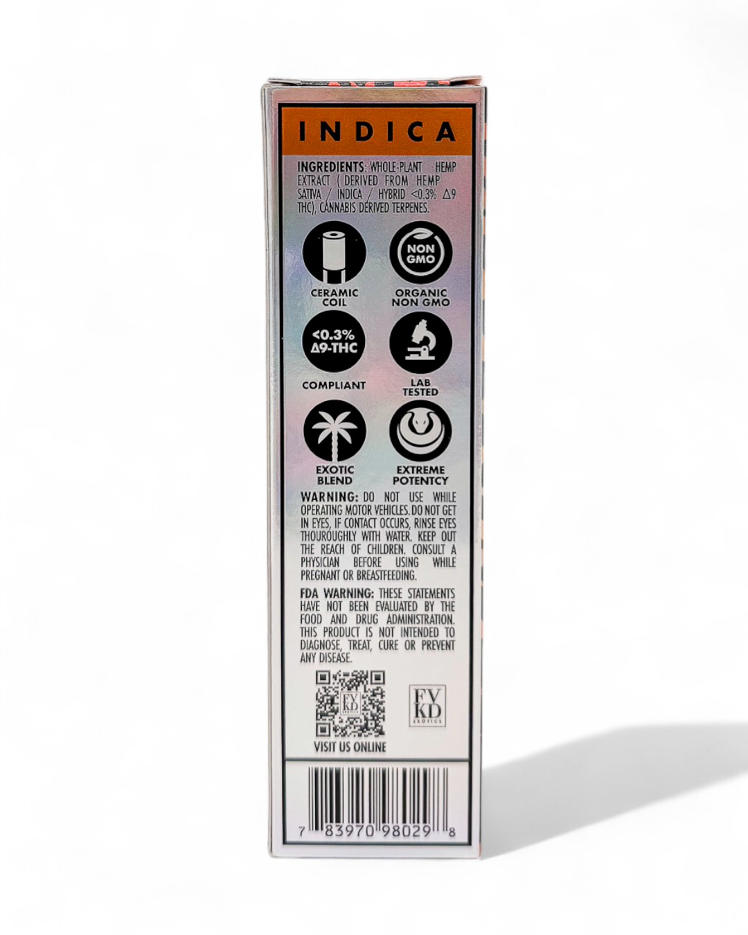 FVKD Exotics 3.5 gram Disposable Vapes