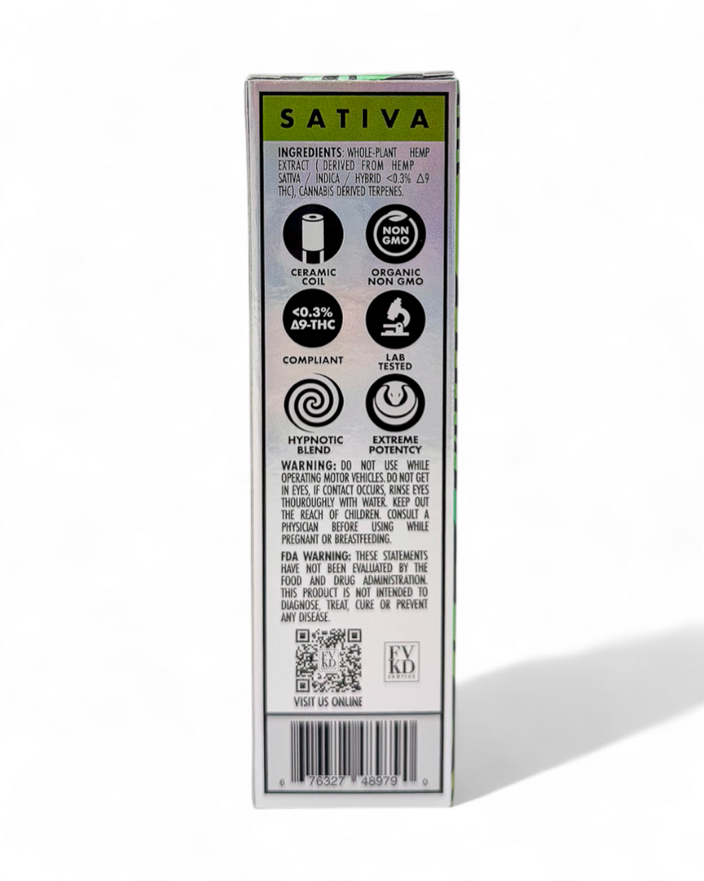 FVKD Exotics 3.5 gram Disposable Vapes