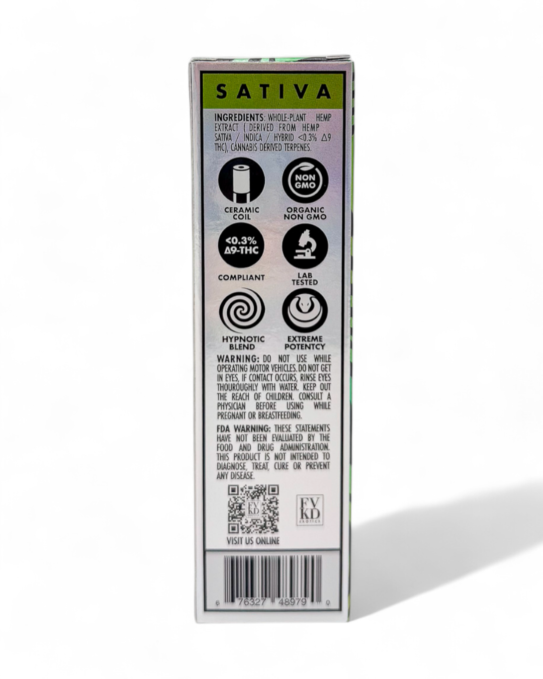 FVKD Exotics 3.5 gram Disposable Vapes