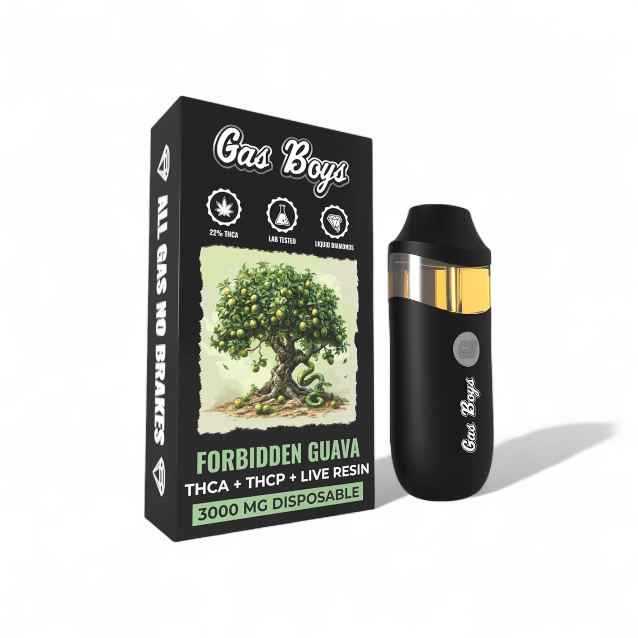 Gas Boys THCa + THCP + Live Resin 3000mg Vape