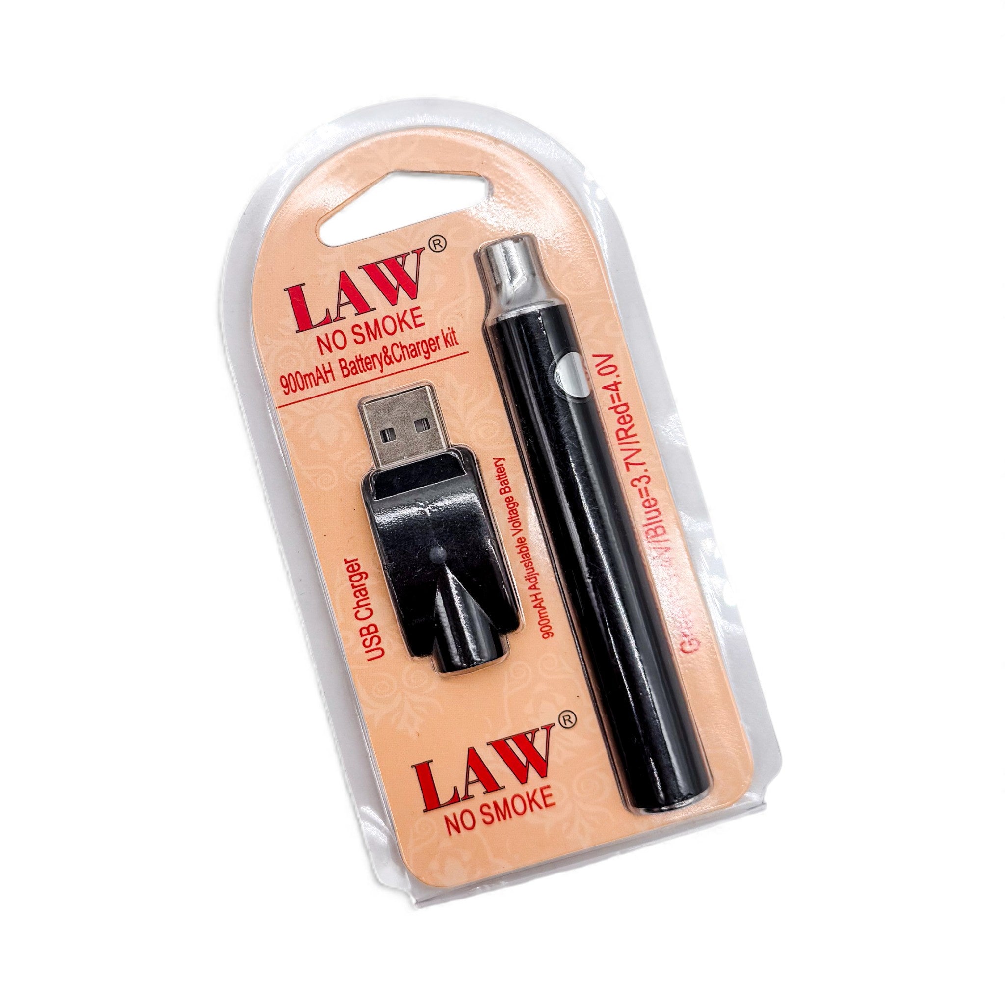 LAW No Smoke Battery & Charger Kit