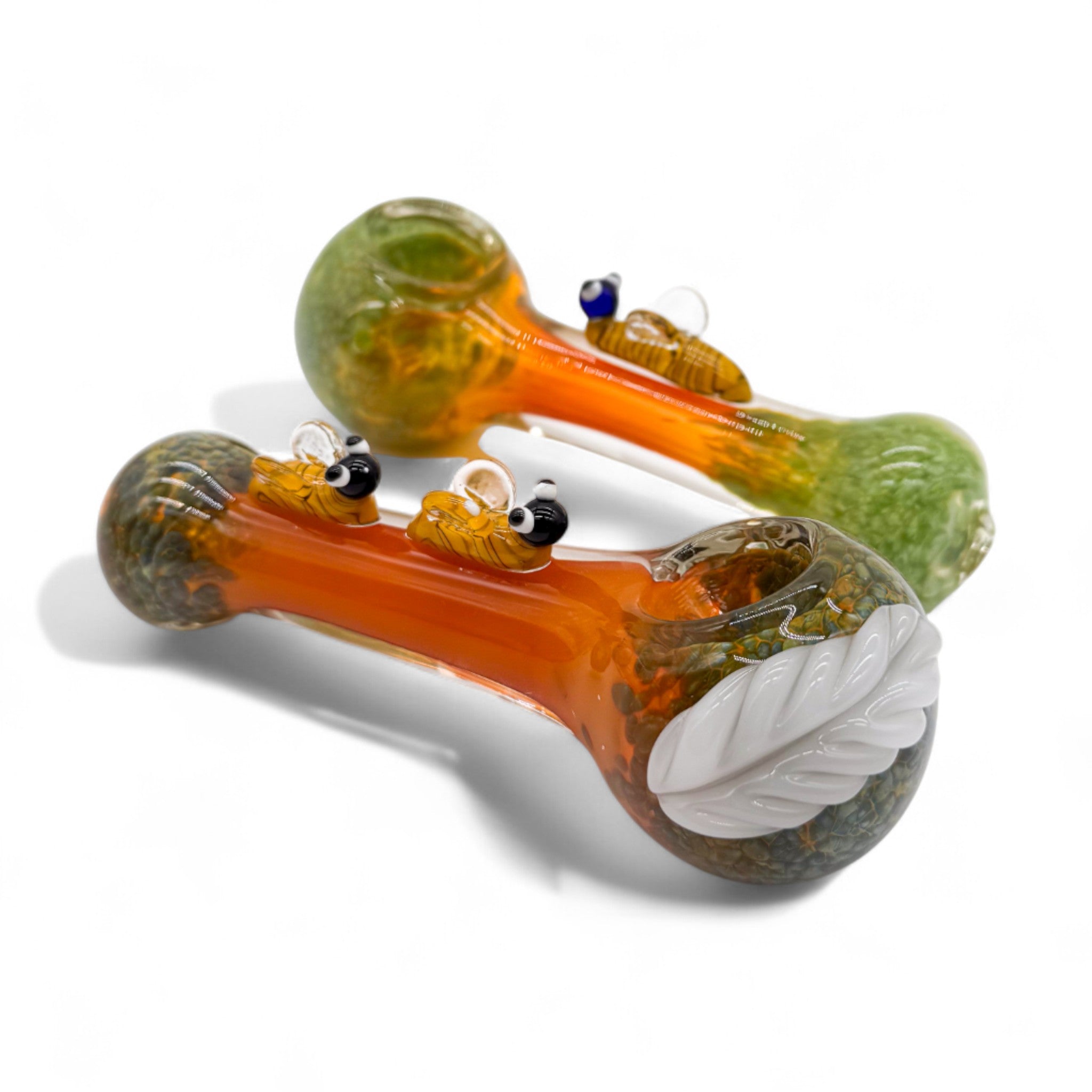 Bee Hand-Blown Glass Bowl