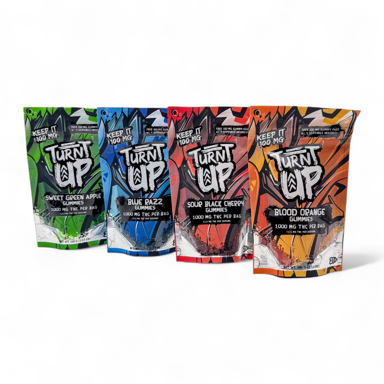 Turnt Up Fruit Gummies