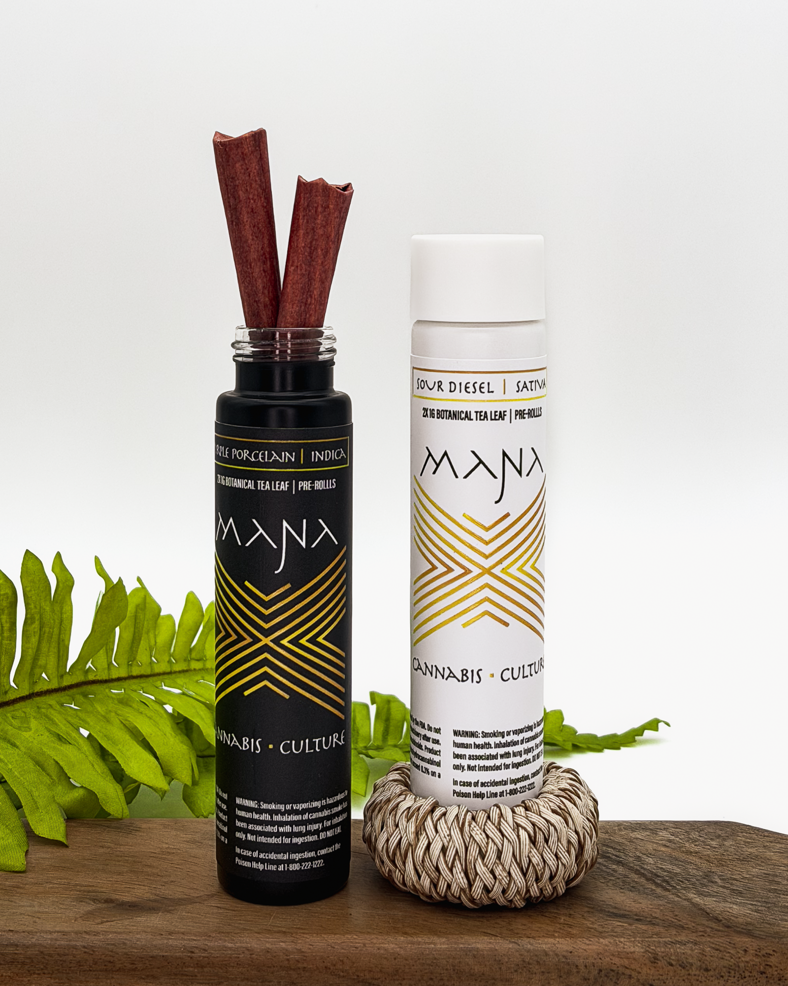 Mana Cannabis Culture Tea Leaf Blunt 2ct