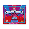Dr. Wonderstone Habit D9 Chewtopia Wild Berry gummy package featuring 50mg Delta-9 THC in a vibrant purple box.