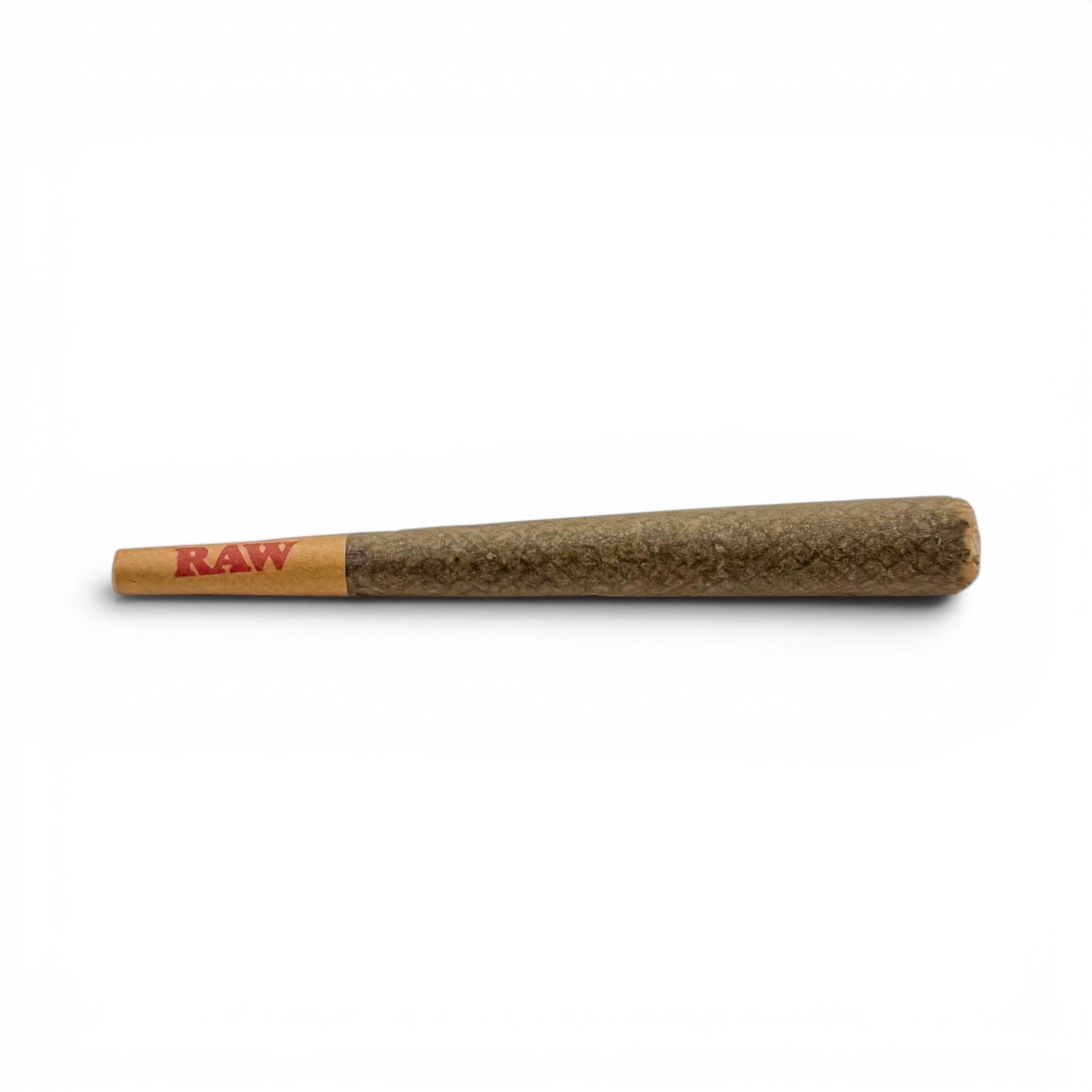 Dr. Wonderstone premium 1g THCa pre-roll with a RAW paper filter tip on a clean white background