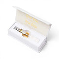 Dr. Wonderstone TribeTokes 1g live resin THCa vape cartridge in white branded gift box with gold lettering.