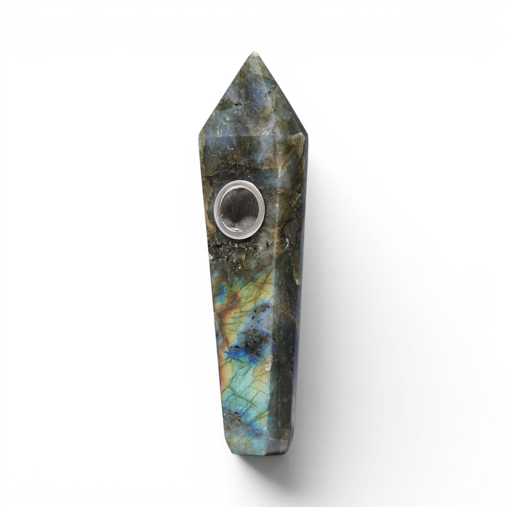 Astral Project Gemstone Jewel Hand Pipe