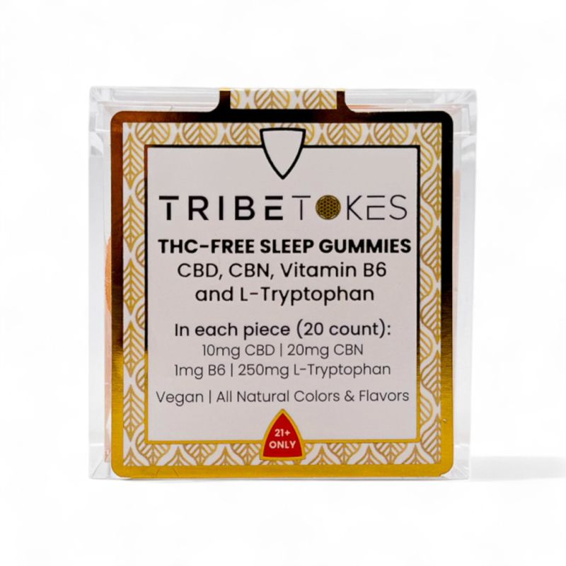 CBD + CBN Sleep Gummies - Peach