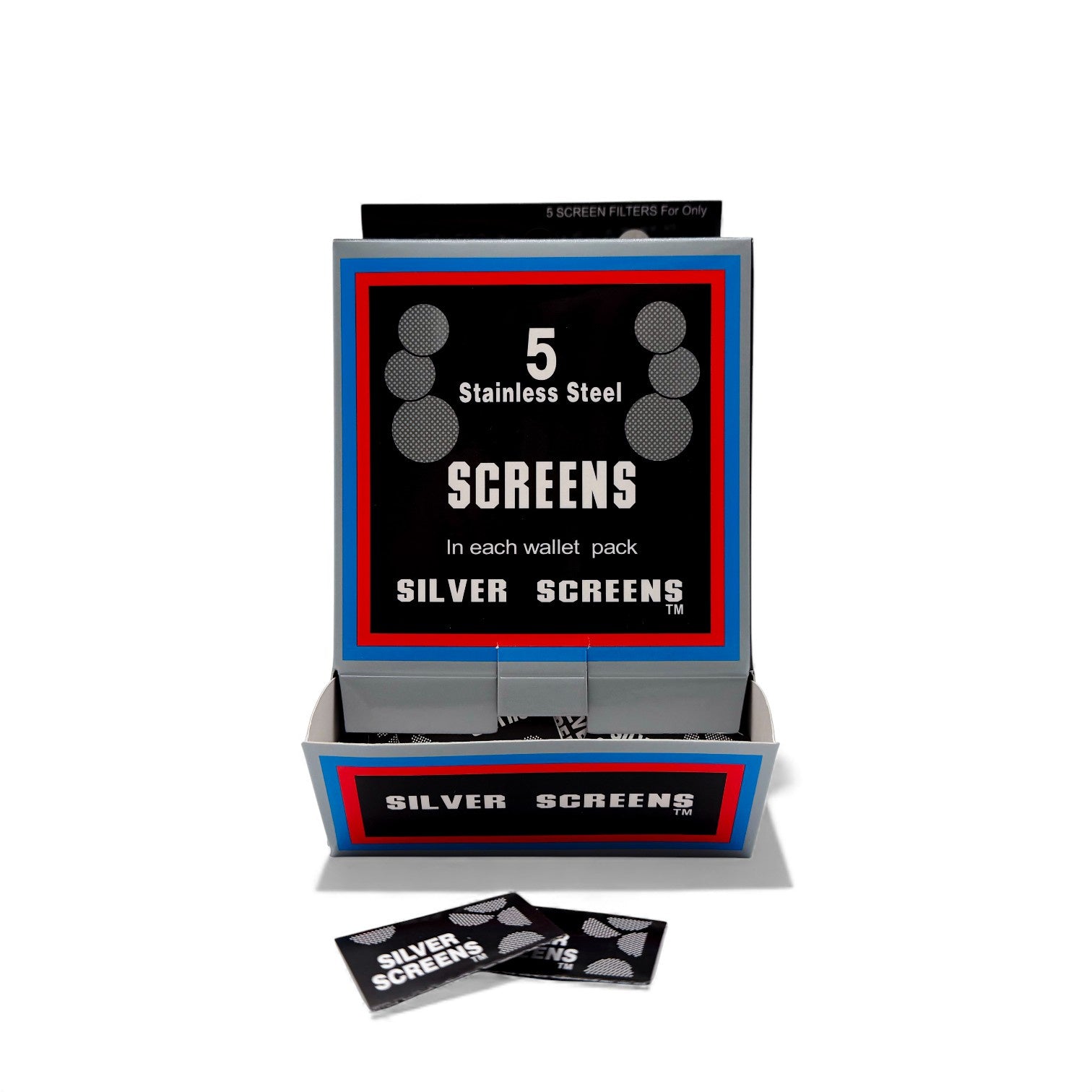 Silver Screens Stainless Steel Pipe Screens (5-Pack)