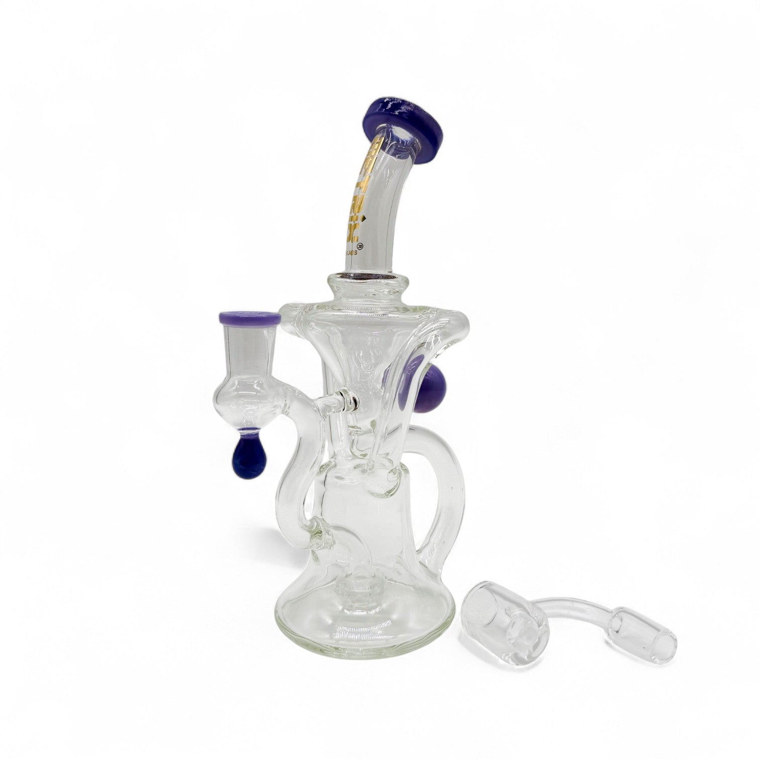Metrix Glass Recycler Dab Rig