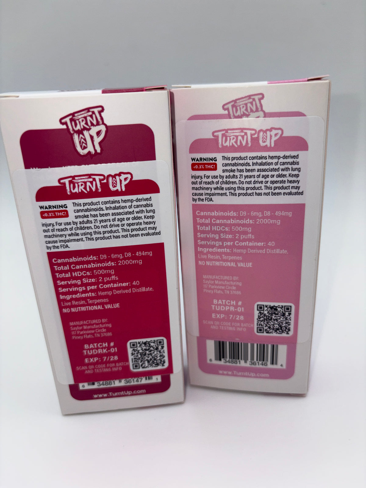 Turnt Up 2-Gram Vape